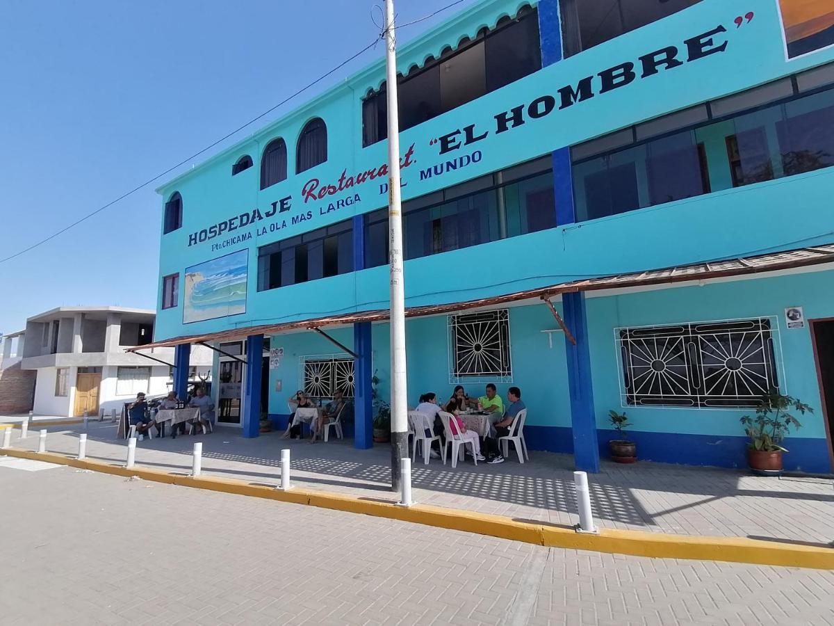 Hospedaje Restaurante El Hombre Puerto Chicama Exterior photo